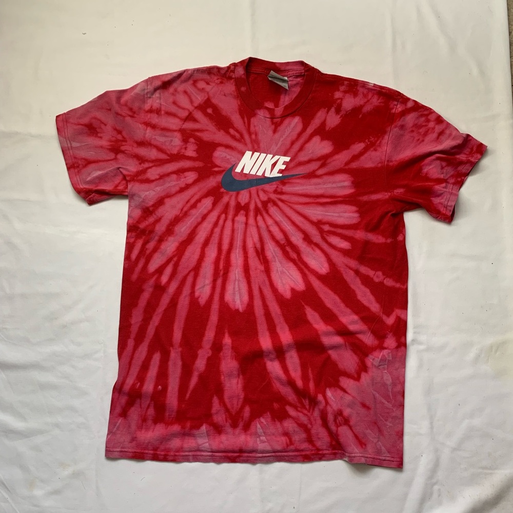 Nike custom tie-dye t-shirt